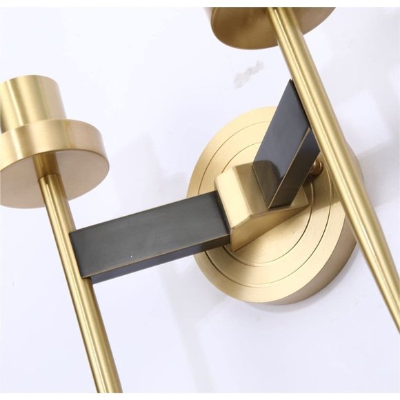 Mid-Century Modern Wall Sconce Indoor Wall Light Clear with Crystal Cylindrical - Picture 3 of 7